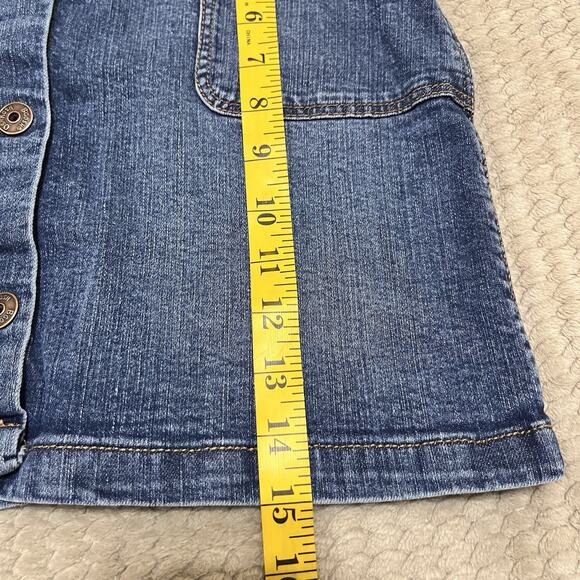OhsKosh B’gosh Girls Denim Mini Skirt‎ Size 14 - Picture 5 of 5